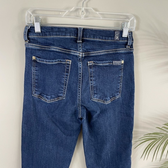 7 for all mankind kick crop jeans - Picture 9 of 16